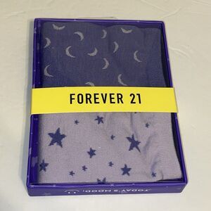 New Forever 21 Today’s Mood Royal Ambitious Spiritual 2pk Women Socks